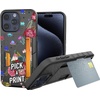 image:imageSmartish iPhone17 Wallet Case  Wallet Slayer Vol 2 Slim  Protective Credit Card Holder wKickstand  Drop Tested Hidden Card Slot Cover for Apple iPhone17  Very Cherry BlossomMore Prints