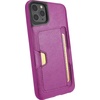 image:imageSmartish iPhone17 Wallet Case  Wallet Slayer Vol 2 Slim  Protective Credit Card Holder wKickstand  Drop Tested Hidden Card Slot Cover for Apple iPhone17  Very Cherry BlossomPurple Reign