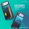 image:imageSmartish iPhone17 Wallet Case  Wallet Slayer Vol 2 Slim  Protective Credit Card Holder wKickstand  Drop Tested Hidden Card Slot Cover for Apple iPhone17  Very Cherry BlossomMoving Mountains