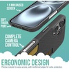 image:imageSmartish iPhone17 Wallet Case  Wallet Slayer Vol 2 Slim  Protective Credit Card Holder wKickstand  Drop Tested Hidden Card Slot Cover for Apple iPhone17  Very Cherry BlossomBlack Tie Affair
