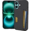 image:imageSmartish iPhone17 Wallet Case  Wallet Slayer Vol 2 Slim  Protective Credit Card Holder wKickstand  Drop Tested Hidden Card Slot Cover for Apple iPhone17  Very Cherry BlossomBlack Tie Affair