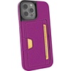 image:imageSmartish iPhone17 Wallet Case  Wallet Slayer Vol 2 Slim  Protective Credit Card Holder wKickstand  Drop Tested Hidden Card Slot Cover for Apple iPhone17  Very Cherry BlossomPurple Reign
