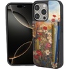 image:imageSmartish iPhone17 Wallet Case  Wallet Slayer Vol 2 Slim  Protective Credit Card Holder wKickstand  Drop Tested Hidden Card Slot Cover for Apple iPhone17  Very Cherry BlossomWildflower Fields