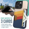 image:imageSmartish iPhone17 Wallet Case  Wallet Slayer Vol 2 Slim  Protective Credit Card Holder wKickstand  Drop Tested Hidden Card Slot Cover for Apple iPhone17  Very Cherry BlossomStriped Up