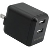 image:imageSmartish 2 Port USB Wall Charger  Charge Shack Maximum Speed 48 Amp Quick Charger Compatible with iPhone Android and All USB Devices Silk  Black24w Wall Charger