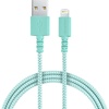 image:imageSmartish Lightning Fast Charging Cable  Crown Joule Durable Nylon Fabric Cord MFi Certified for iPad Airpods iPhone  Im Blushing 6ftTeal Me More