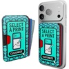 image:imageSmartish MagSafe Wallet  Side Hustle Flip  Magnetic Card Holder Kickstand  Slim  Flip Finger Grip Strap Holds 3 Cards  Cash Compatible with Apple iPhone 171615141312  Black Tie AffairMore Prints