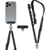 image:imageSmartish Phone Lanyard  Case Clinger  Universal iPhone Holder wDetachable Crossbody Shoulder Neck Strap wStorage Loops Fidlock Insert for Phone Cases iPhone Galaxy Pixel  So JadedBlack Tie Affair