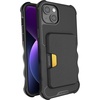 image:imageSmartish iPhone 15 Pro Protective Case with Wallet for MagSafe iPhones  Gripzilla  Magsafe Compatible Heavy Duty Armor Grip Cover  Detachable Magnetic Credit Card Holder  Black Tie AffairiPhone 15 Plus