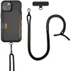image:imageSmartish iPhone 15 Pro Wallet Case with Crossbody Lanyard Strap  Wallet Slayer Vol 1  Slim  Protective Credit Card Holder with Universal Detachable Shoulder Neck Strap  Black Tie AffairWallet Case