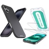image:imageSmartish iPhone 17 MagSafe Case  Screen Protector  Magnetic Slim Case  Protective Thin Grip Cover  2Pack Tempered Glass Screen Protectors for Apple iPhone 17  Black Tie AffairMagSafe Case