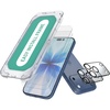 image:imageSmartish iPhone 17 Pro Max Screen Protector  Camera Lens Covers  Tuff Sheet  2Pack Tempered Glass 9H Easy Install Frame CaseFriendly  Dynamic Island for Apple iPhone 17 Pro Max  Clear 2Pack