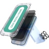 image:imageSmartish iPhone 17 Screen Protector  2Pack Tempered Glass Screen Protectors  Cleaning Kit  Tuff Sheet  9H Easy Install Frame Scratch Resistant CaseFriendly for Apple iPhone 17Privacy Screen Protector  Lens Covers