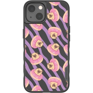 image:imageSmartish  Peachy Pups  iPhone 17 MagSafe Case  Gripmunk Lightweight  Protective Thin Grip Cover  Fits Apple iPhone 17Baker Pugs