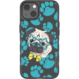 image:imageSmartish  Peachy Pups  iPhone 17 MagSafe Case  Gripmunk Lightweight  Protective Thin Grip Cover  Fits Apple iPhone 17Pug Life