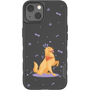 image:imageSmartish  Peachy Pups  iPhone 17 MagSafe Case  Gripmunk Lightweight  Protective Thin Grip Cover  Fits Apple iPhone 17Retriever Royalty