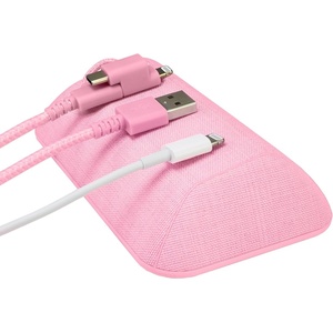 image:imageSmartish Bigger Cable Holder and Charger Combo Bundle  Cable Wrangler Organizer with 3in1 Universal Charging Cable  Im Blushing
