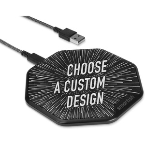 image:imageSmartish Fast Wireless Charger  Charge Island  QiCertified 15W Universal Charging Pad Textured amp NonSlip for iPhone Samsung Galaxy AirPods Pro QiEnabled Devices  Chefs SpecialSecret Menu