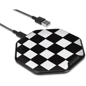image:imageSmartish Fast Wireless Charger  Charge Island  QiCertified 15W Universal Charging Pad Textured amp NonSlip for iPhone Samsung Galaxy AirPods Pro QiEnabled Devices  Chefs SpecialFreshly Baked