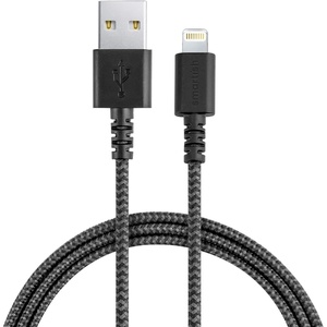image:imageSmartish Lightning Fast Charging Cable  Crown Joule Durable Nylon Fabric Cord MFi Certified for iPad Airpods iPhone  Im Blushing 6ftNo 2 Pencil Gray