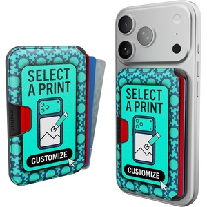image:imageSmartish MagSafe Wallet  Side Hustle Flip  Magnetic Card Holder Kickstand  Slim  Flip Finger Grip Strap Holds 3 Cards  Cash Compatible with Apple iPhone 171615141312  Black Tie AffairMore Prints