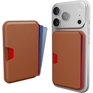 image:imageSmartish MagSafe Wallet  Side Hustle Flip  Magnetic Card Holder Kickstand  Slim  Flip Finger Grip Strap Holds 3 Cards  Cash Compatible with Apple iPhone 171615141312  Black Tie AffairTeddy Bear Brown