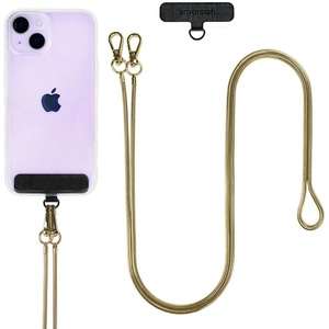image:imageSmartish Phone Lanyard  Case Clinger  Universal iPhone Holder wDetachable Crossbody Shoulder Neck Strap wStorage Loops Fidlock Insert for Phone Cases iPhone Galaxy Pixel  So JadedSnake Chain