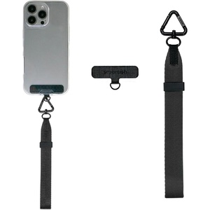 image:imageSmartish Phone Wristlet  Case Clinger  Universal iPhone Holder with Detachable Wrist Strap Loop with Phone Insert Unisex Gift for All Phone Cases iPhone Galaxy Pixel  Mauve It or Lose ItBlack Tie Affair