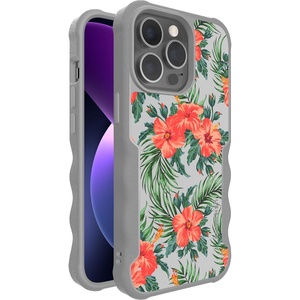 image:imageSmartish iPhone 15 Pro Max Protective Magnetic Case  Gripzilla Compatible with MagSafe Rugged Heavy Duty Grip Armor Cover wDrop Tested Protection for Apple iPhone 15 Pro Max  Black Tie AffairTropical Shirt