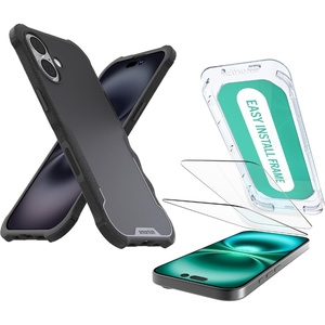 image:imageSmartish iPhone 17 MagSafe Case  Screen Protector  Magnetic Slim Case  Protective Thin Grip Cover  2Pack Tempered Glass Screen Protectors for Apple iPhone 17  Black Tie AffairMagSafe Armor Case