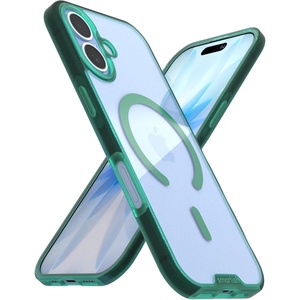 image:imageSmartish iPhone 17 MagSafe Clear Case  Gripmunk Magnetic Slim Case Lightweight  Protective AntiYellowing Thin Grip Clear Cover for Apple iPhone 17  Clearly ClearClearly Green MagSafe