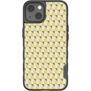 image:imageSmartish iPhone 17 Pro MagSafe Case  Gripmunk Slim  Protective  Out of Shape  Drop Tested 6FT  Wireless Charging  Geometric Design  Hexagon Pattern  Fits Apple iPhone 17 ProStacked Citrus