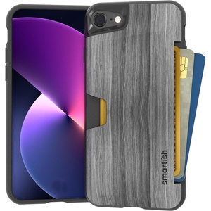image:imageSmartish iPhone 17e16e Wallet Case  Wallet Slayer Vol 1 Slim  Protective Credit Card Holder  Drop Tested Hidden Credit Card Slot Cover for Apple iPhone 17e16e  Walnut WoodsGraspin Aspen
