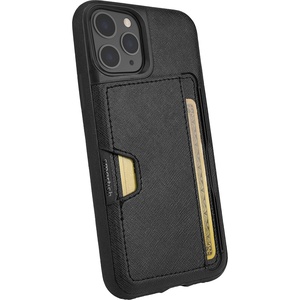 image:imageSmartish iPhone17 Wallet Case  Wallet Slayer Vol 2 Slim  Protective Credit Card Holder wKickstand  Drop Tested Hidden Card Slot Cover for Apple iPhone17  Very Cherry BlossomBlack Tie Affair