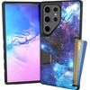 image:imageSmartish Galaxy S24 Ultra Wallet Case  Wallet Slayer Vol 1 Slim  Protective Credit Card Holder  Drop Tested Hidden Card Slot Cover Compatible with Samsung Galaxy S24 Ultra  Black Tie AffairSpaced Out