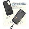 image:imageSmartish Galaxy S24 Ultra Wallet Case  Wallet Slayer Vol 1 Slim  Protective Credit Card Holder  Drop Tested Hidden Card Slot Cover Compatible with Samsung Galaxy S24 Ultra  Black Tie AffairRope Strap Bundle