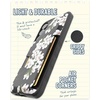 image:imageSmartish Galaxy S24 Ultra Wallet Case  Wallet Slayer Vol 1 Slim  Protective Credit Card Holder  Drop Tested Hidden Card Slot Cover Compatible with Samsung Galaxy S24 Ultra  Black Tie AffairVery Cherry Blossom