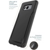 image:imageSmartish Galaxy S8 Grip Case  Gripmunk Lightweight Protective Slim Samsung Cover Silk  Black Onyx