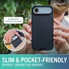 image:imageSmartish iPhone 11 Pro Max Slim Case  Gripmunk Lightweight  Protective Thin Cover Silk  Black Tie AffairBlack w Camera Control MagSafe