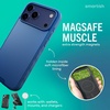 image:imageSmartish iPhone 11 Pro Max Slim Case  Gripmunk Lightweight  Protective Thin Cover Silk  Black Tie AffairBlues on The Green MagSafe