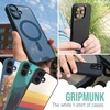 image:imageSmartish iPhone 11 Pro Max Slim Case  Gripmunk Lightweight  Protective Thin Cover Silk  Black Tie AffairStriped Up MagSafe