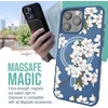 image:imageSmartish iPhone 11 Pro Max Slim Case  Gripmunk Lightweight  Protective Thin Cover Silk  Black Tie AffairVery Cherry Blossom MagSafe