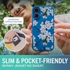 image:imageSmartish iPhone 11 Pro Max Slim Case  Gripmunk Lightweight  Protective Thin Cover Silk  Black Tie AffairVery Cherry Blossom MagSafe
