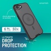 image:imageSmartish iPhone 11 Pro Max Slim Case  Gripmunk Lightweight  Protective Thin Cover Silk  Nothin to HideClearly Black MagSafe