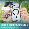 image:imageSmartish iPhone 11 Pro Max Slim Case  Gripmunk Lightweight  Protective Thin Cover Silk  Nothin to HideClearly Black MagSafe