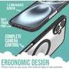 image:imageSmartish iPhone 11 Pro Max Slim Case  Gripmunk Lightweight  Protective Thin Cover Silk  Nothin to HideClearly Black MagSafe