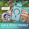 image:imageSmartish iPhone 11 Pro Max Slim Case  Gripmunk Lightweight  Protective Thin Cover Silk  Nothin to HideClearly Green MagSafe
