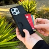 image:imageSmartish iPhone 11 Pro Wallet Case  Wallet Slayer Vol 2 Slim Protective Kickstand Credit Card Holder Silk  Black Tie AffairBlack Tie Affair
