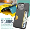 image:imageSmartish iPhone 11 Pro Wallet Case  Wallet Slayer Vol 2 Slim Protective Kickstand Credit Card Holder Silk  Black Tie AffairBlack Tie Affair