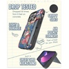 image:imageSmartish iPhone 11 Pro Wallet Case  Wallet Slayer Vol 2 Slim Protective Kickstand Credit Card Holder Silk  Black Tie AffairFlirty Floral